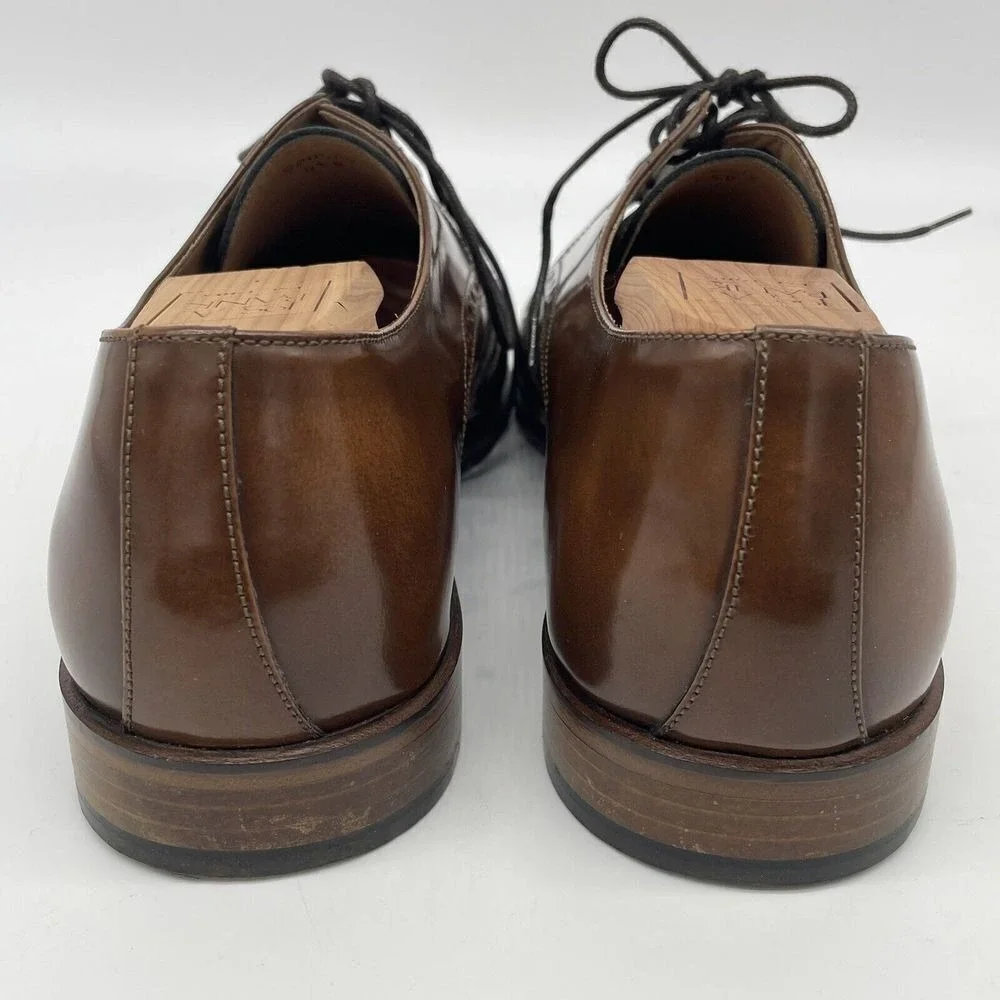 Giovacchini Sammy‎ Wingtip Oxford Derby Men's Size 8.5 Dress Shoes
